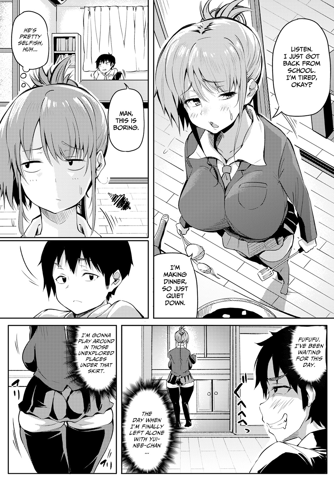 Hentai Manga Comic-Onee-chan Hates Naughty Boys!-Read-3